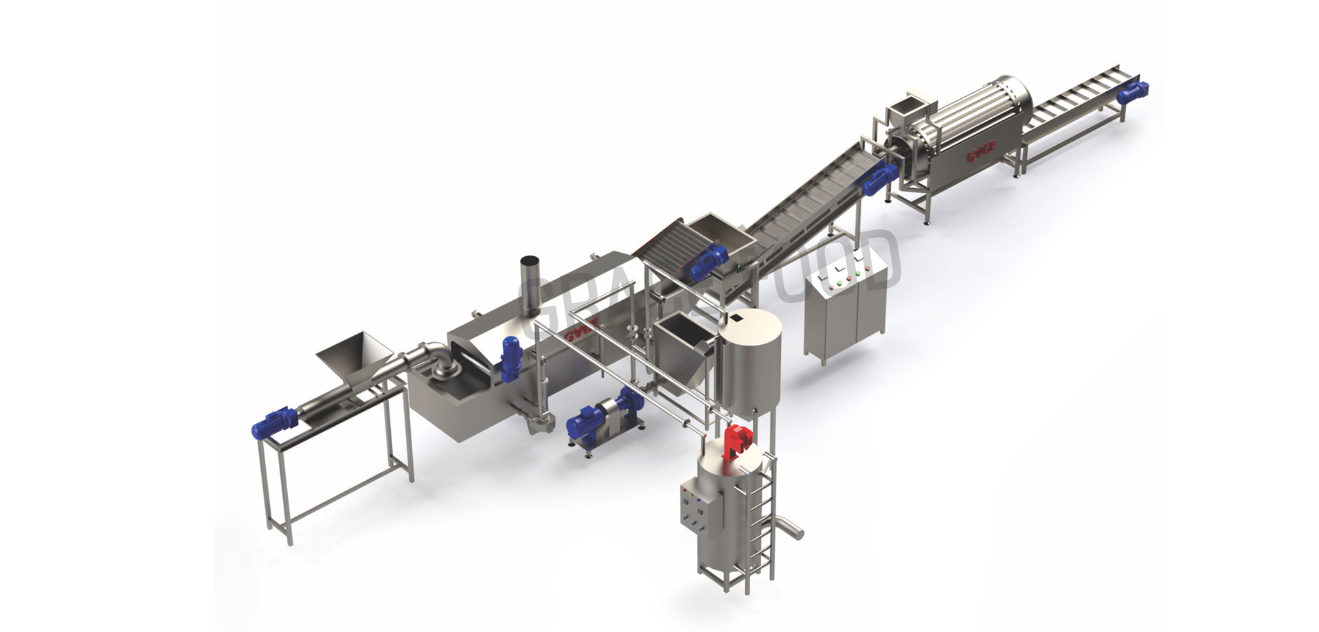 Indian Snack Frying Line
